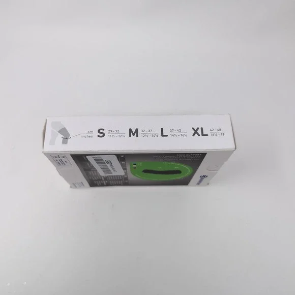 Bauerfeind Sports Compression Knee Support Black Seamless Sleeve Brace Large - Picture 7 of 7